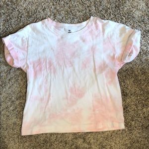 Tie dye crop top
